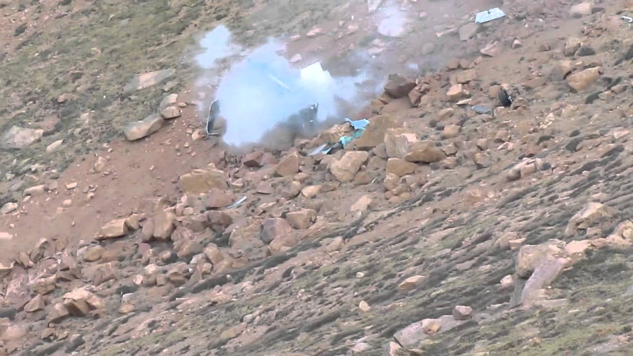 Jeremy Foley Crash - Pikes Peak International Hill Climb 2012