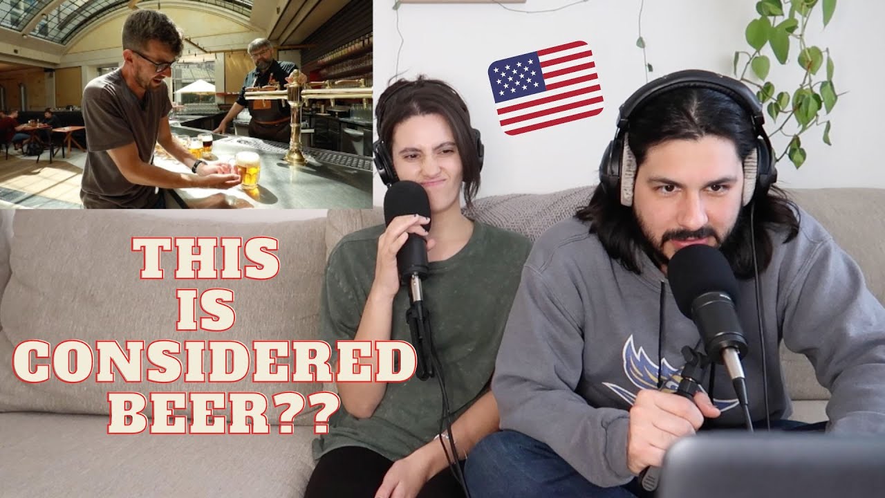 Почему у европейского пива так много пены??? | Реакция американцев | Loners #41