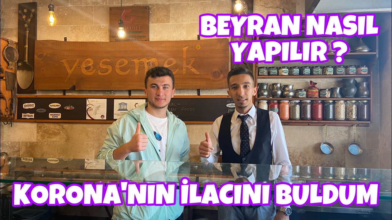BEYRAN İÇMEK İÇİN YESEMEK’E GİTTİM (GAZİANTEP MUTFAĞI’NIN EŞSİZ LEZZETİ)