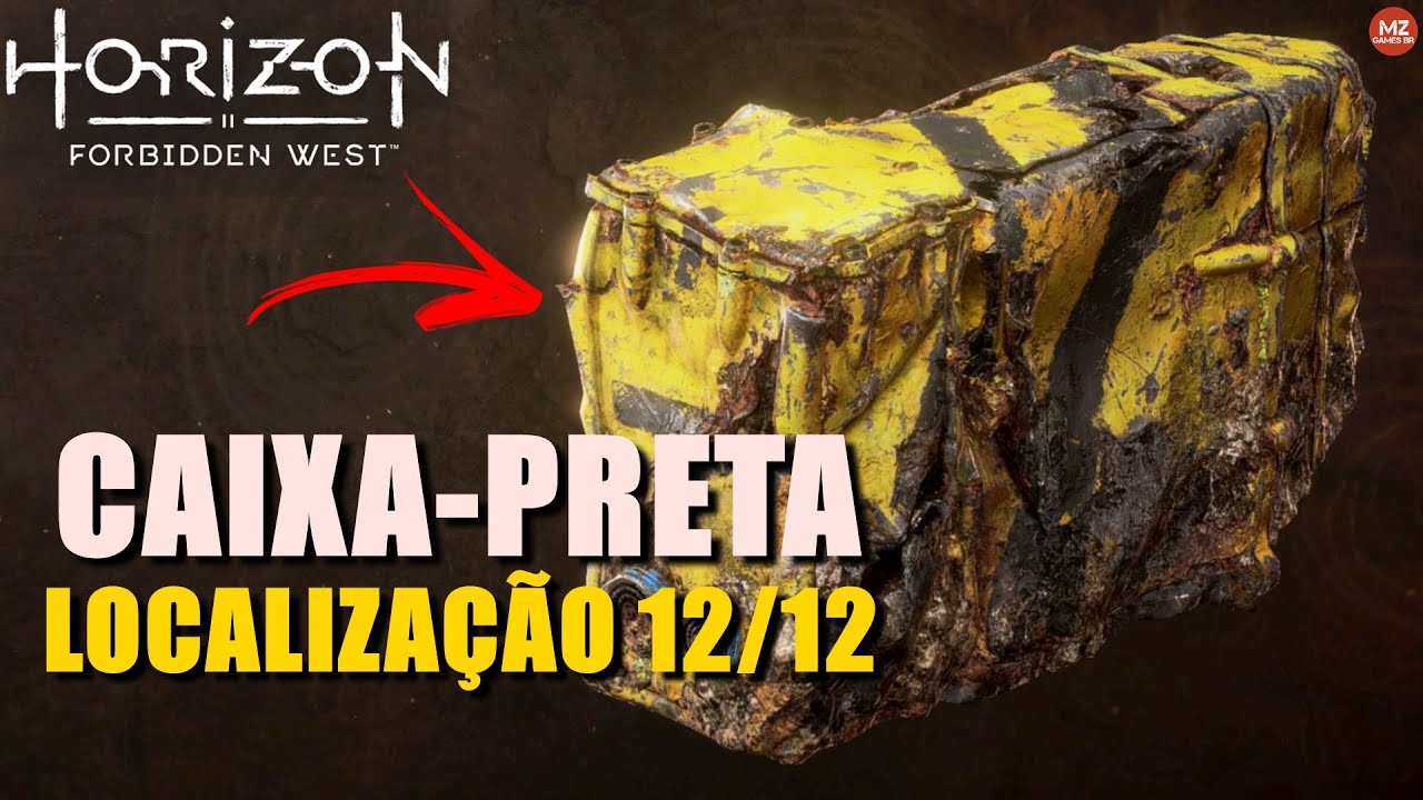 Horizon Forbidden West | Localização de Todas as CAIXAS-PRETAS