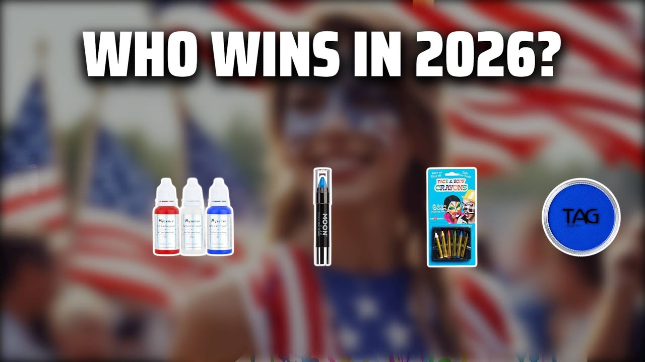 The Top 5 Best Patriotic Face Paint in 2026 - Must Watch Before Buying!