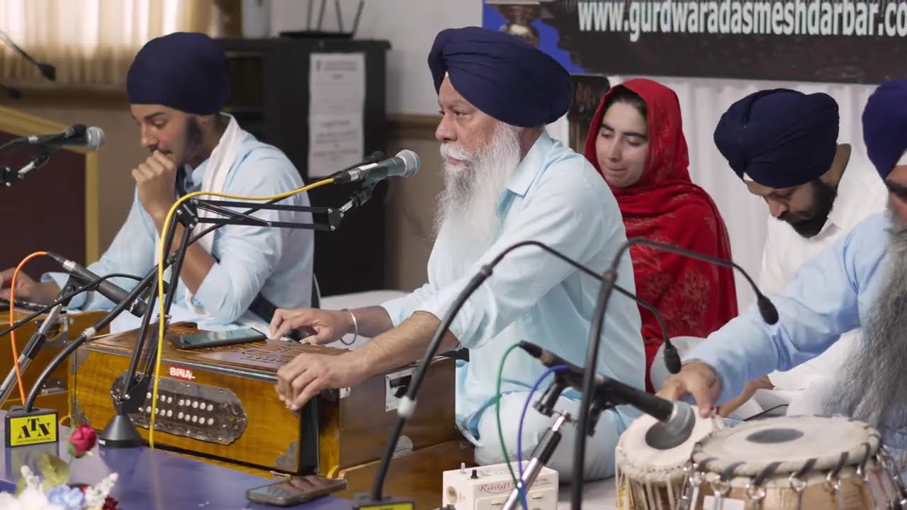 Professor Paramjeet Singh – Live at Brampton Gurdwara | June 2025 | Sikh Classical Music