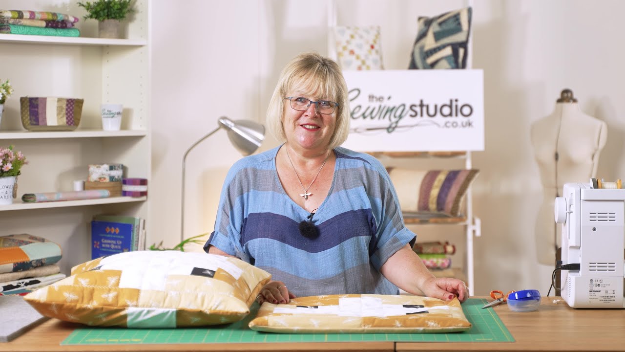 Make your own quilted cushion cover!