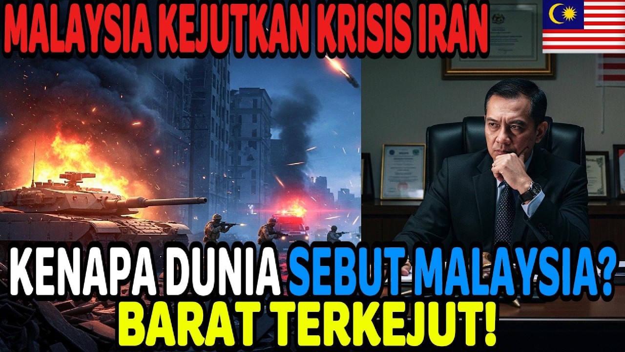 &ldquo;SELURUH DUNIA TERKEJUT! IRAN KRISIS, BARAT PUJI MALAYSIA SEBAGAI GENIUS DIPLOMASI TERUNGGUL!&rdquo;
