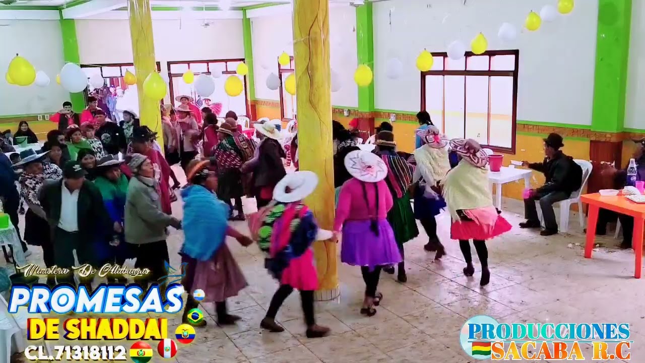 Ministerio promesas de shaddai desde cbba Bolivia 🇧🇴 hno Rene cl 71318112