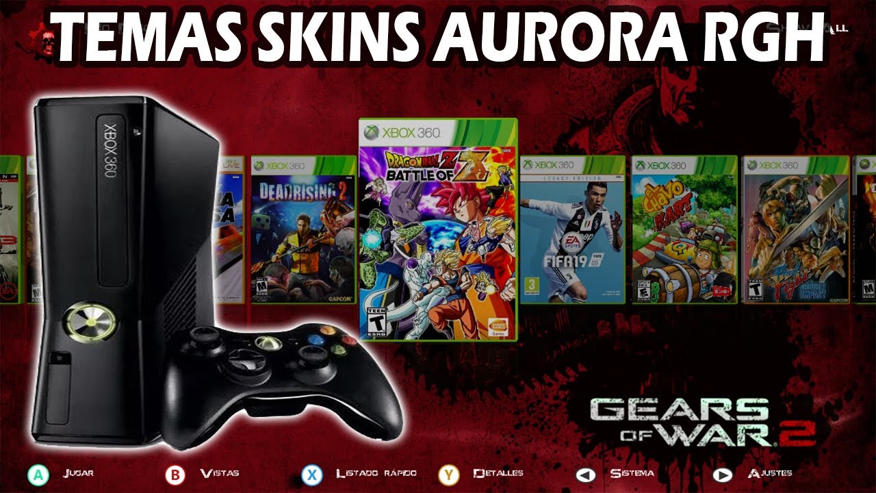 CÓMO CAMBIAR DE TEMA EN AURORA en tu XBOX 360...