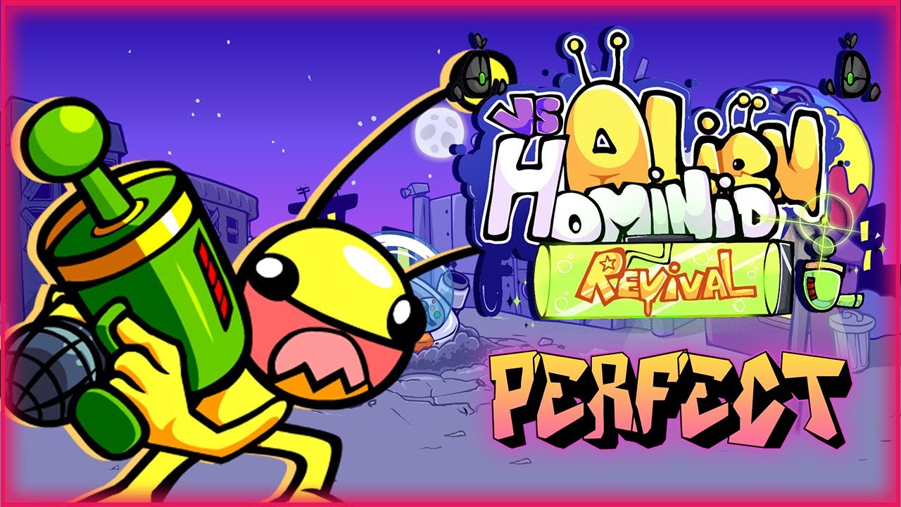 Vs Alien Hominid Revival (Awesome Mechanics and Artstyle) - FNF Mod - Perfect Combo Showcase [HARD]