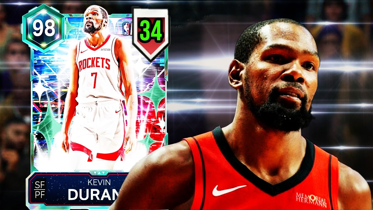34 LEGEND BADGE KEVIN DURANT IS THE MOST BROKEN SF IN NBA 2K26 MYTEAM...