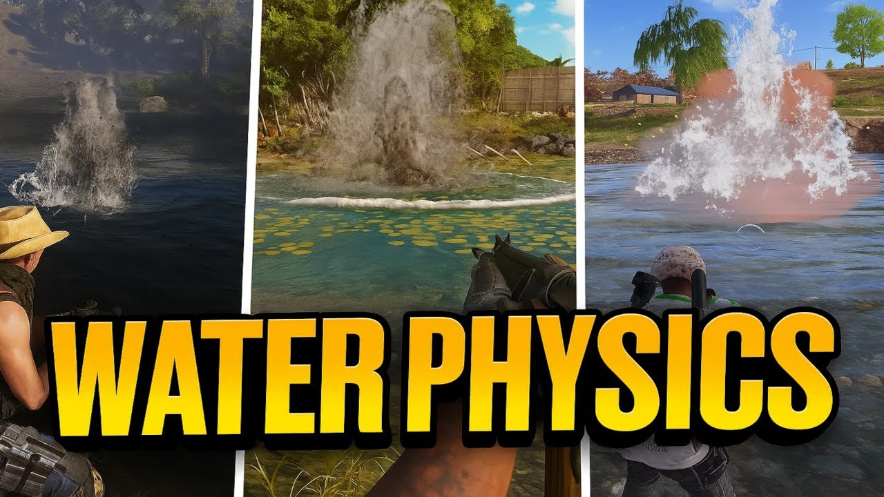 Water Physics Comparison in Different Games