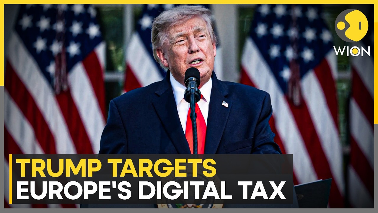 Trump Threatens 100% Tariffs Over Europe's Digital Tax | WION News