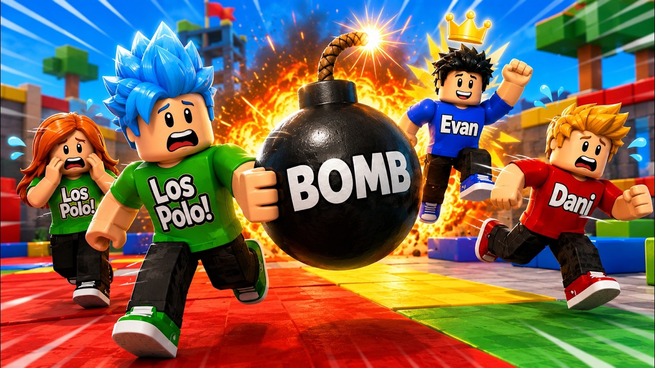 Pasa la BOMBA, antes de que EXPLOTE!! en Roblox