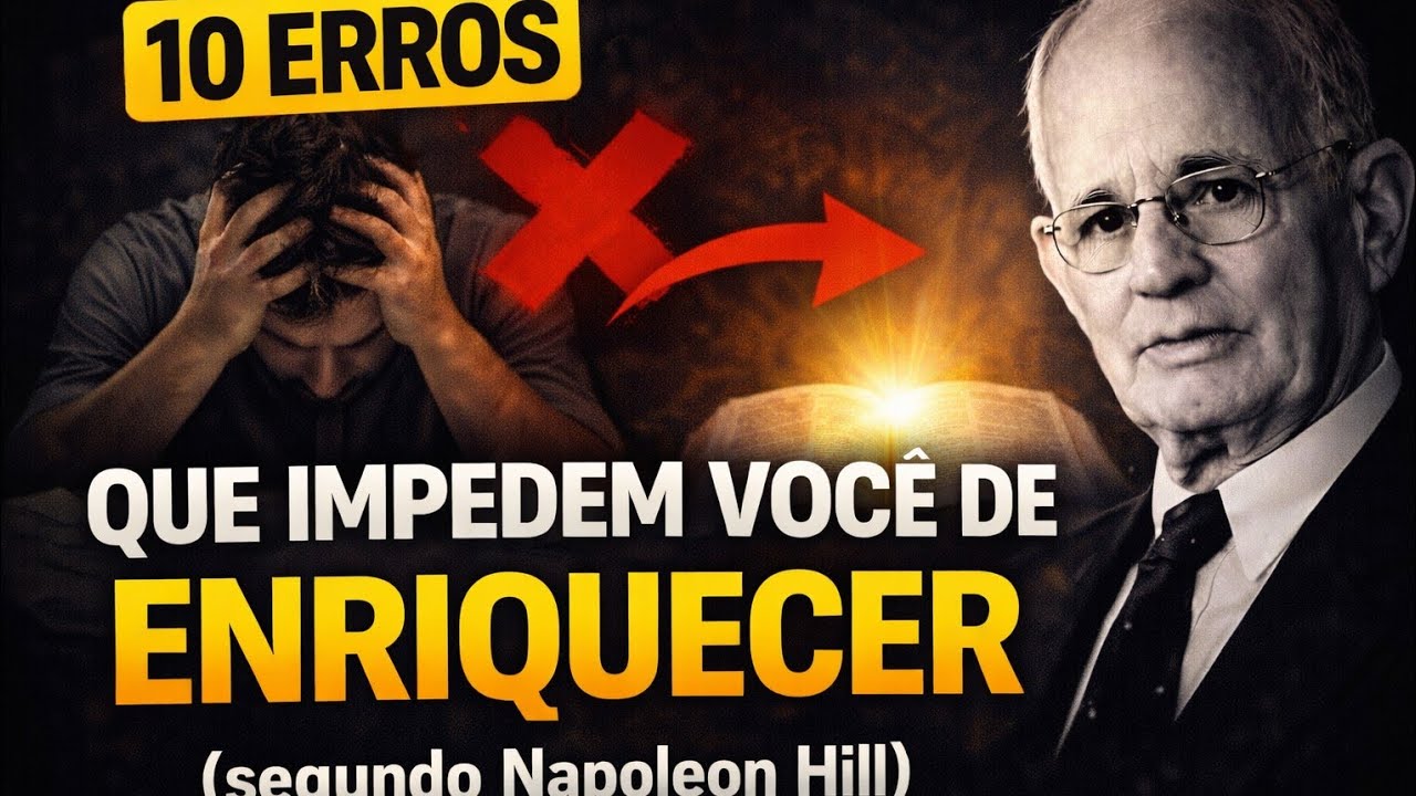 10 erros que impedem você de enriquecer (segundo Napoleon Hill)