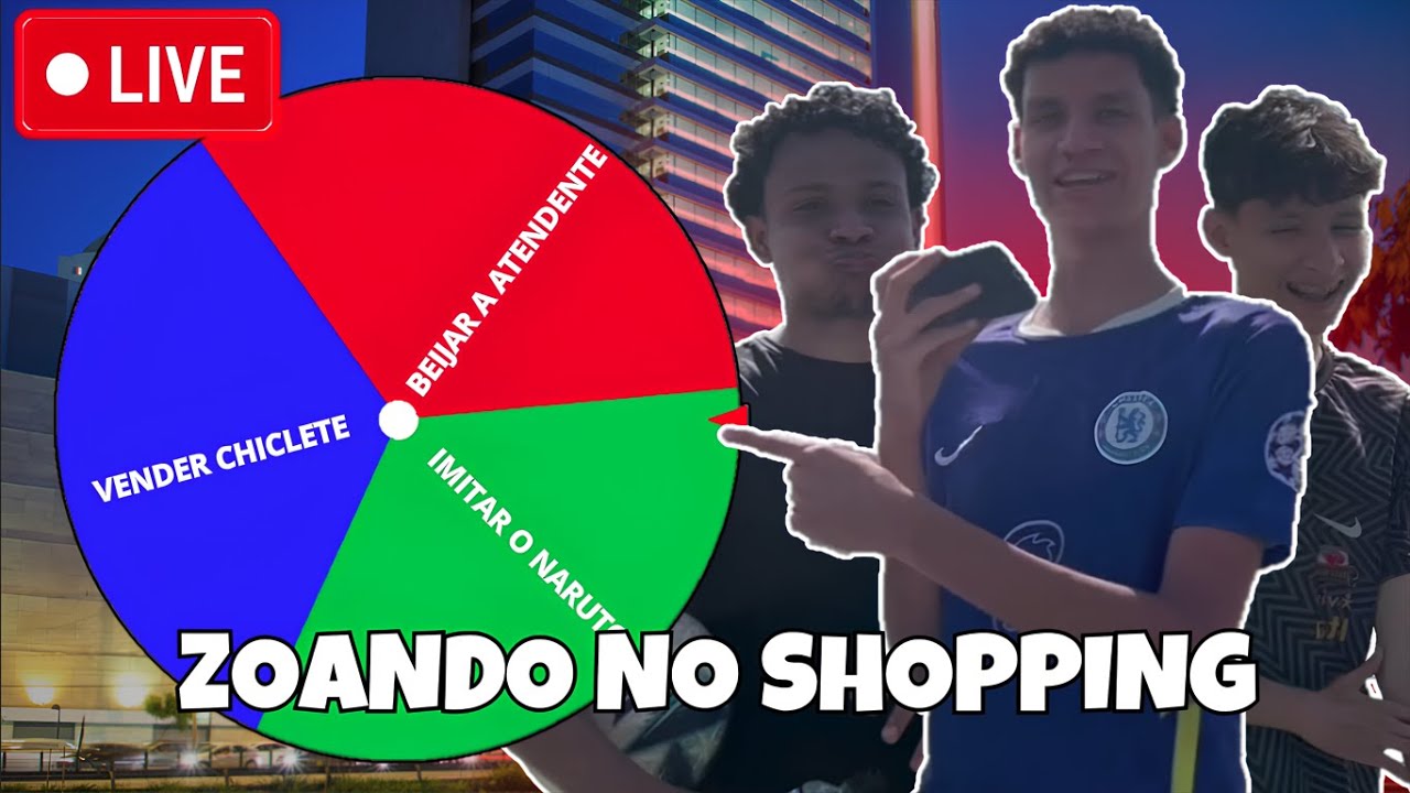 IRL - FAZENDO DESAFIOS NO SHOPPING MAIS CARO DA CIDADE (até ser expulso)
