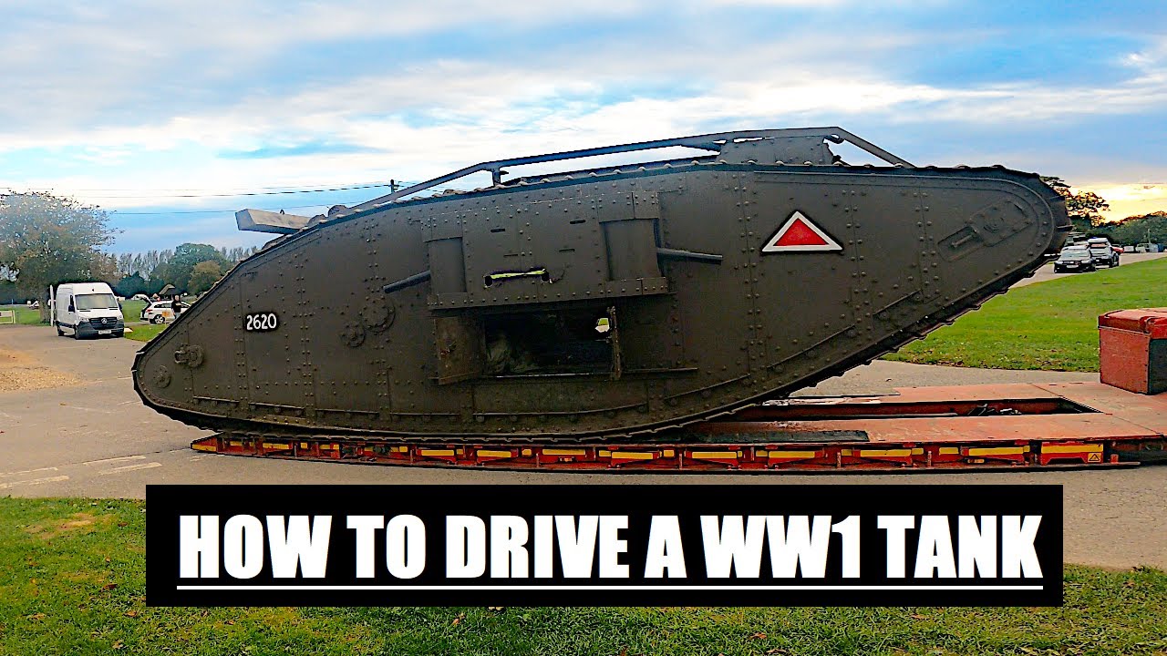 How to drive Guy Martin’s WW1 tank