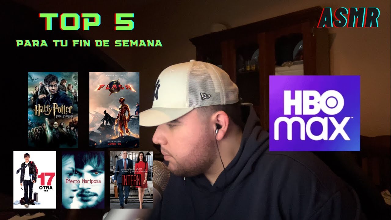 ASMR - TE RECOMIENDO QUE VER EN HBO PARA TU FIN DE SEMANA (SUSURROS CERCA DEL MIC)