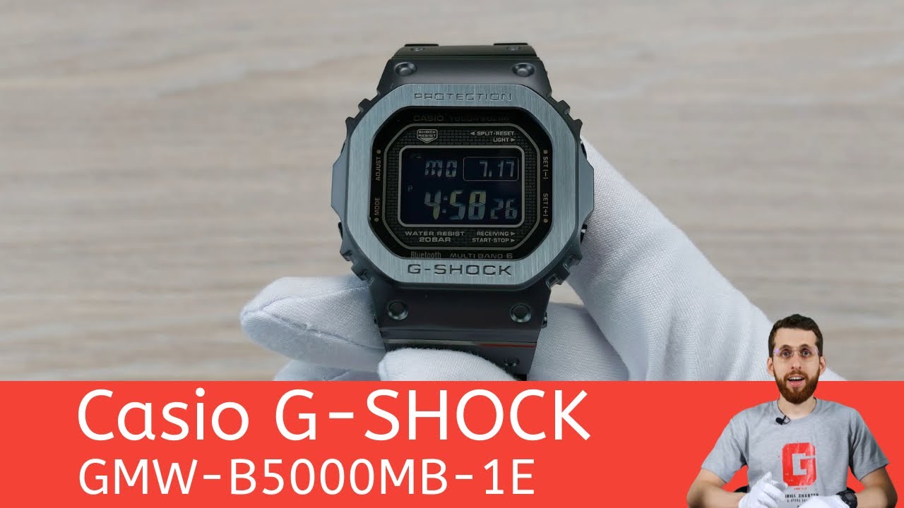 Матовые, брутальные и премиальные / Casio G-SHOCK GMW-B5000MB-1E