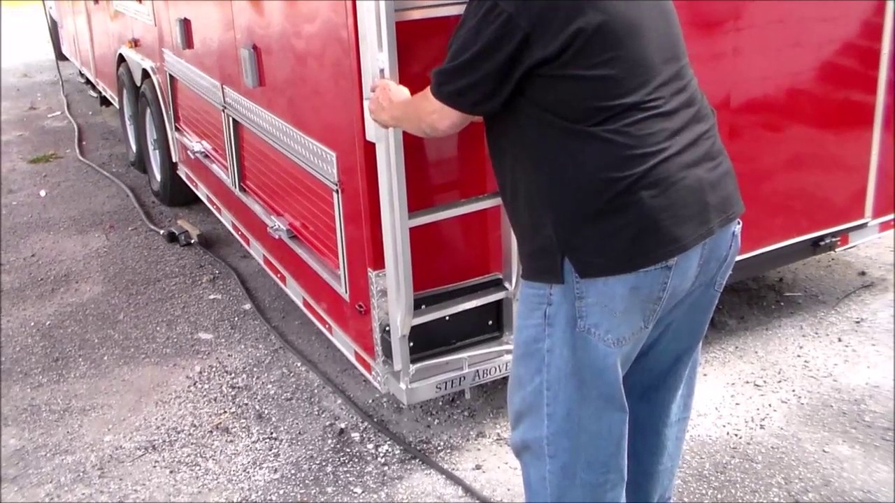 Firefighter Prehab Rehab Trailer