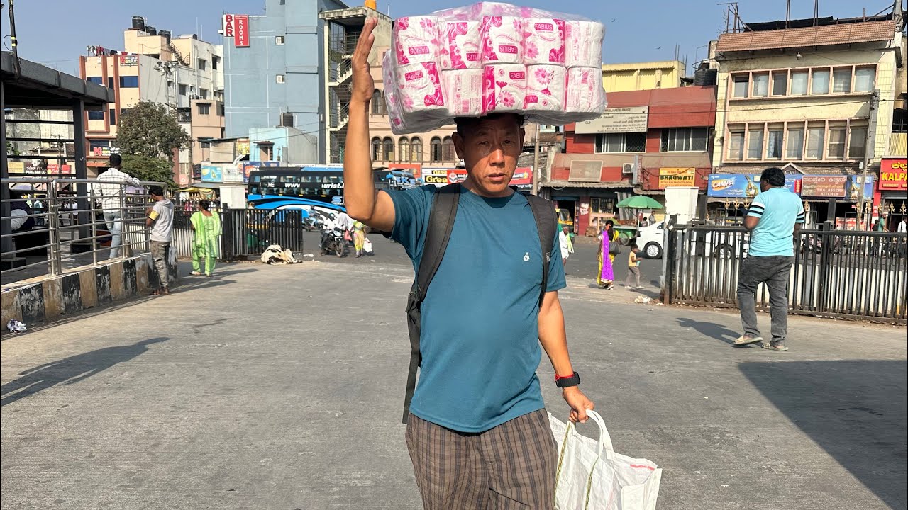 Shopping for Tibetan Losar at Bangalore’s  cheapest KR market👍👌