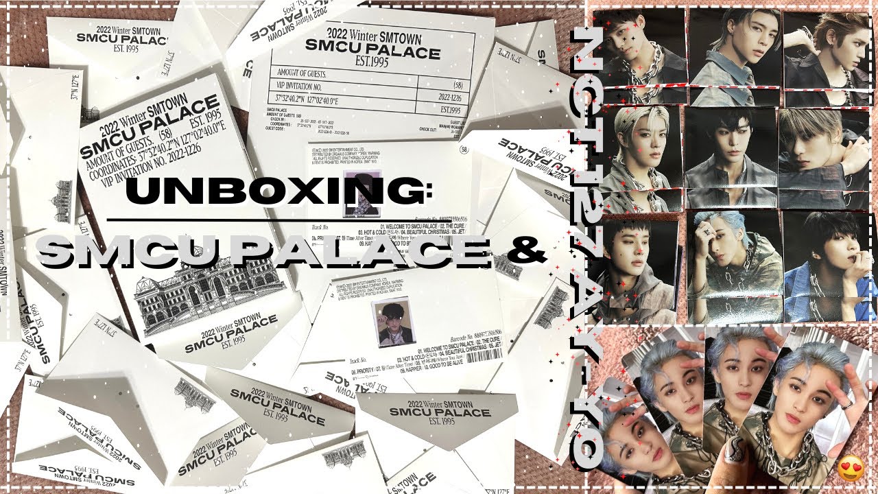 unboxing smcu palace membership albums & nct 127 ay-yo digipacks