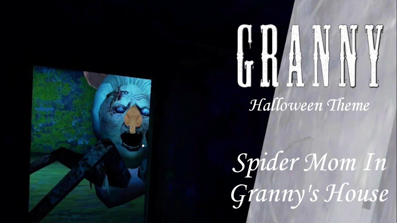 Spider Mom In Granny's House In Halloween Theme