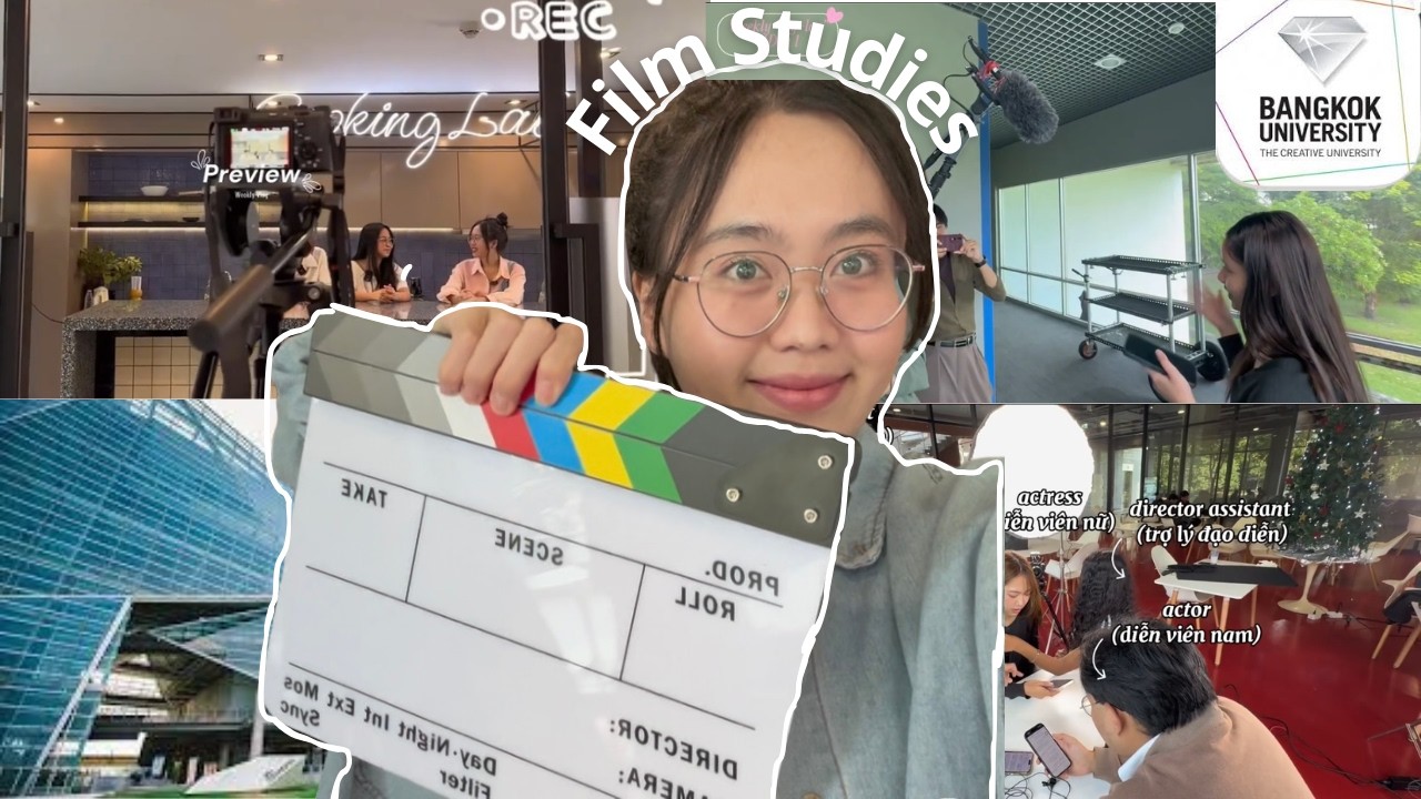 FIRST WEEKLY VLOG | MỘT TUẦN CỦA SINH VIÊN NGÀNH PHIM/TRUYỀN THÔNG TẠI ĐẠI HỌC BĂNG CỐC, THÁI LAN