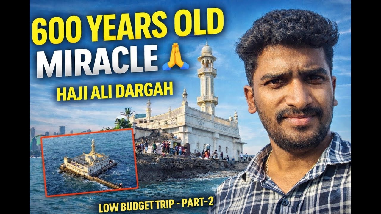 Haji Ali darga | Mumbai low budget trip part-2 | Asish Telugu Vlogger