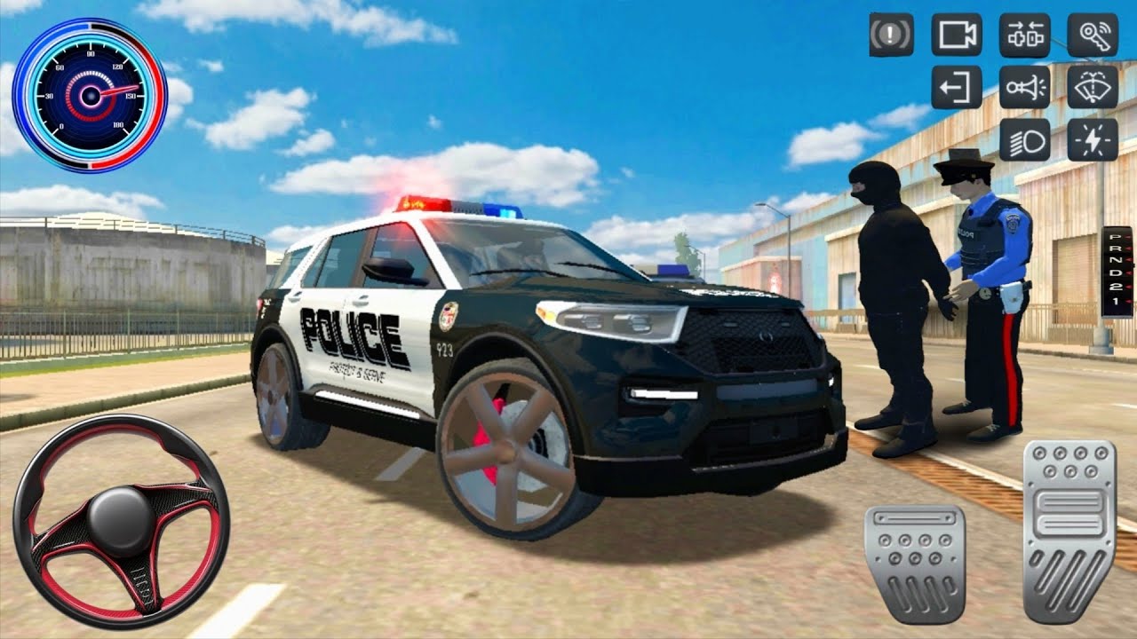 محاكي ألقياده سيارة شرطة العاب شرطة العاب سيارات العاب اندرويد Android Gameplay Police Sim 2022