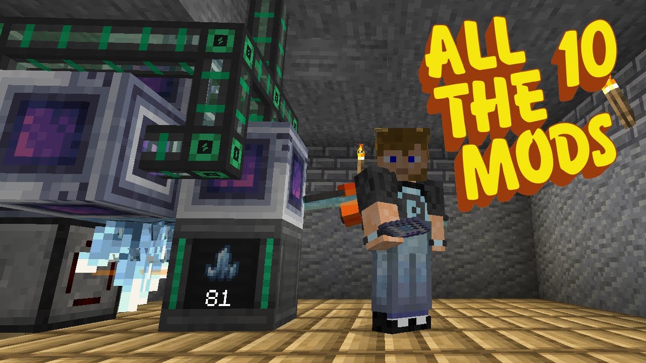 All The Mods 10 (ATM10) - Эпизод 03 - Infinite Certus Quartz! (feat.