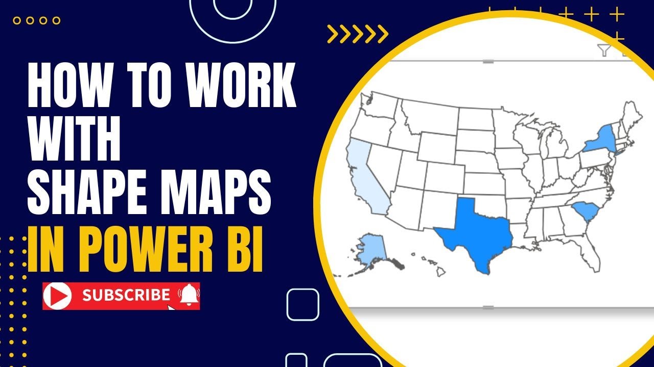 How to Use the Shape Map Visual in Power BI | Custom Region Mapping Made Easy
