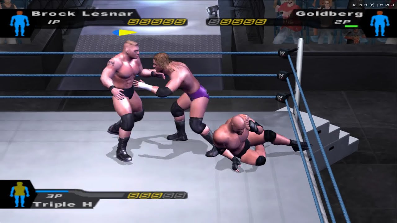 WWE SmackDown! Here Comes the Pain Gameplay | PS2 Emulator | Royal Rumble 2024 #wwe #ps2 #smackdown