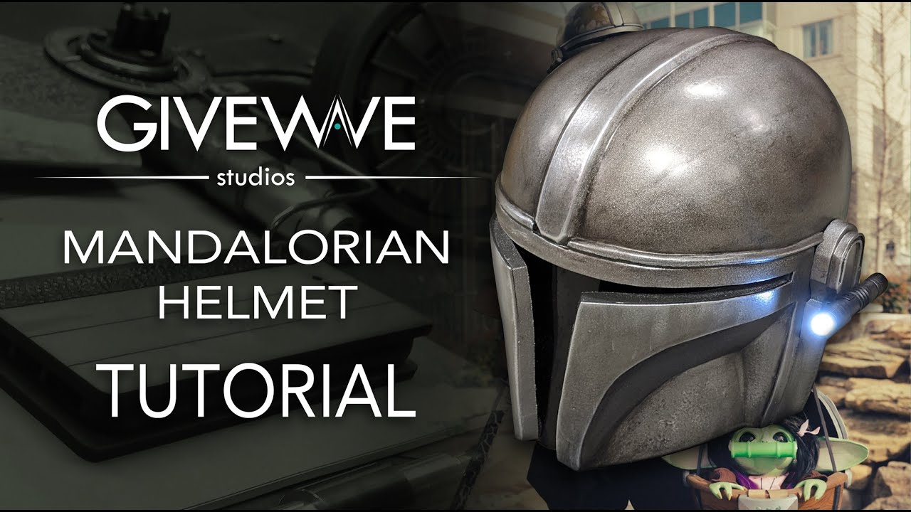 Mando EVA foam Helmet DIY Kit from 