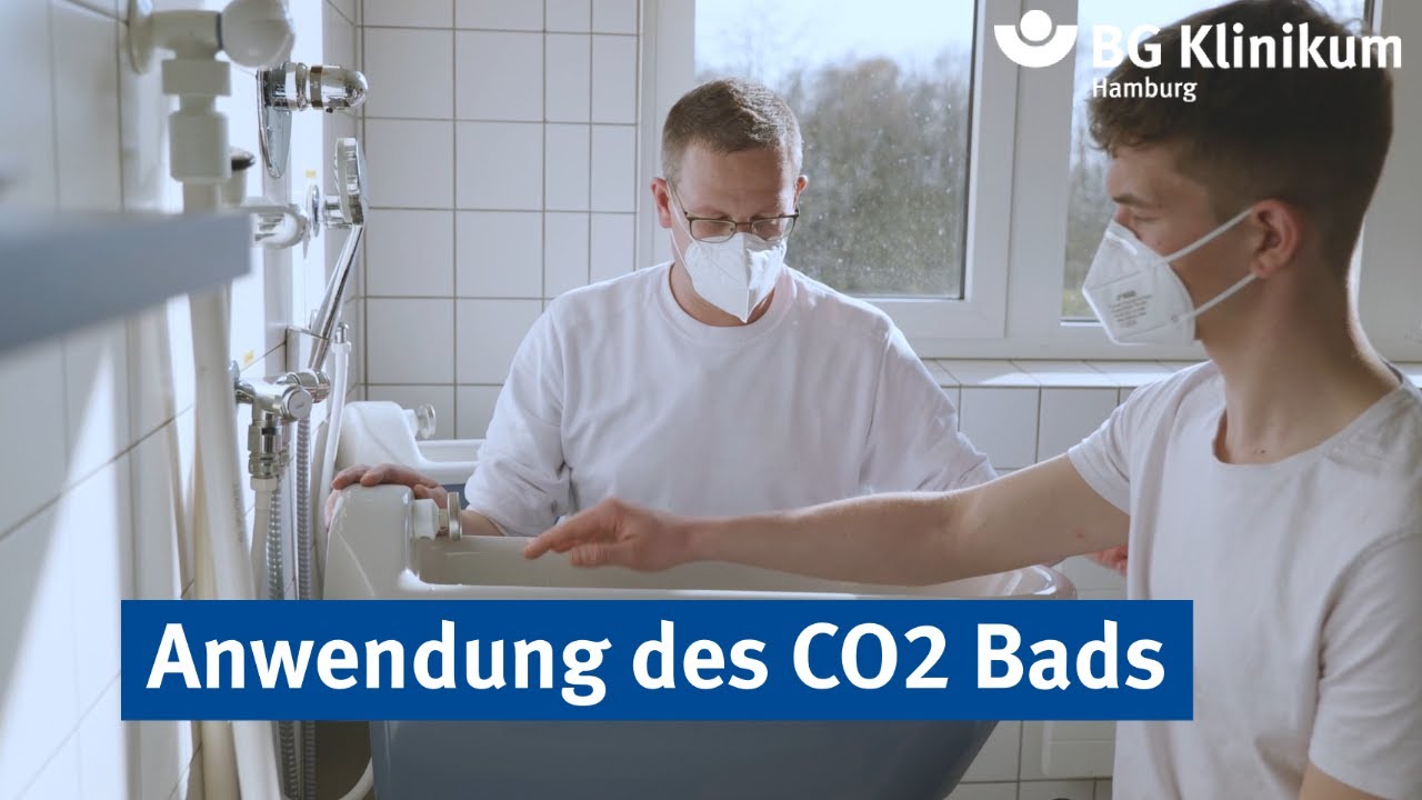 Anwendung des CO2-Bads | BG Klinikum Hamburg