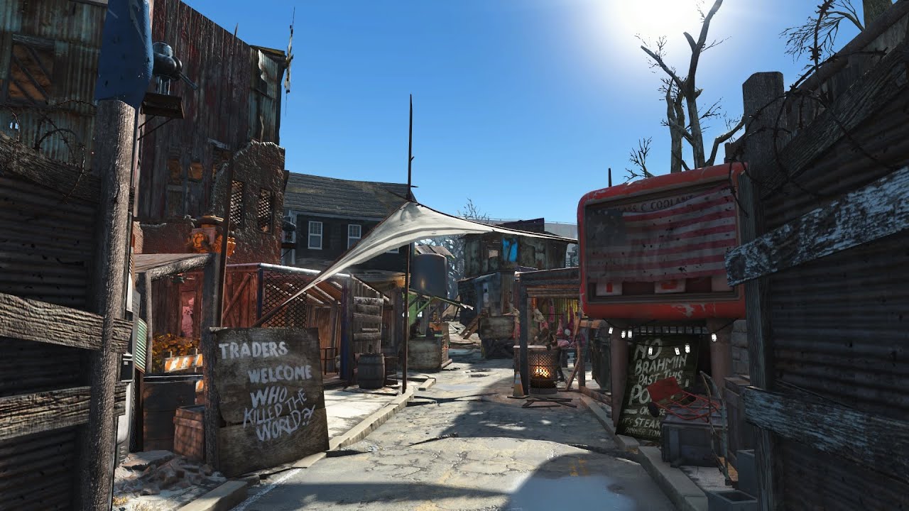 Fallout 4: Jamaica Plain Settlement Tour