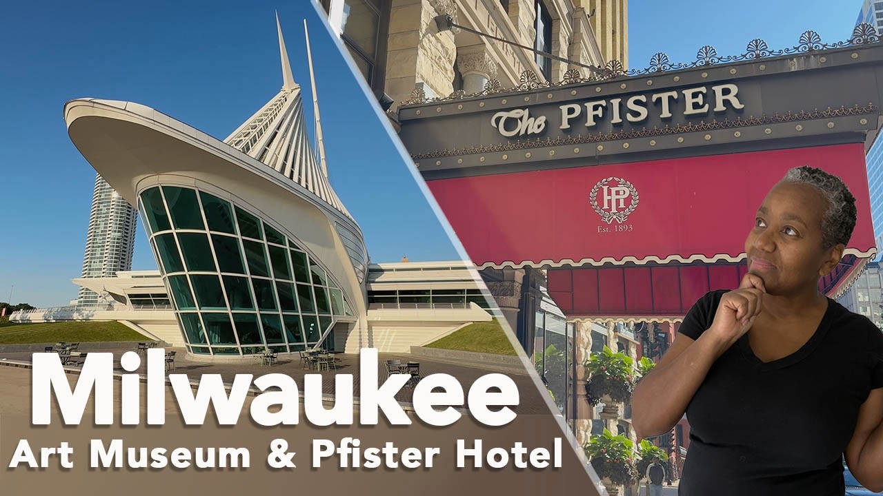 Exploring Historic & Modern Milwaukee | Pfister Hotel, Milwaukee Art Museum & Lakefront