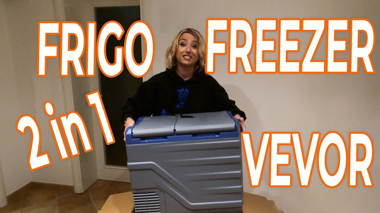 FRIGO e FREEZER PORTATILE VEVOR 🥶 per AUTO CAMPER BARCA CASA VAN CAMION 😉