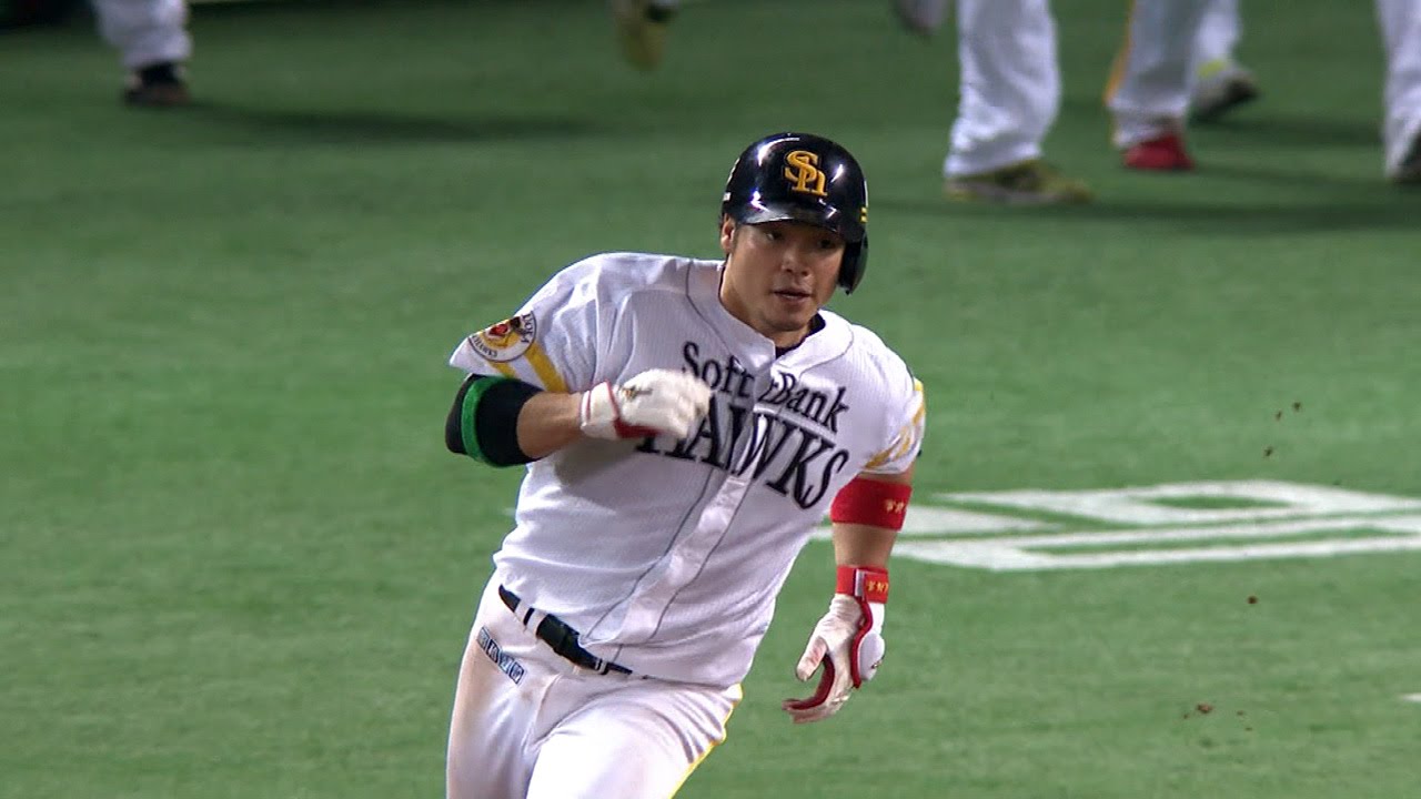 【プロ野球パ】吉村裕基がやる！外野越える逆転サヨナラ打でも全力疾走 2014/10/15 H-F