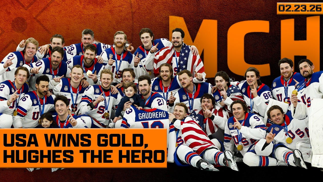 USA Wins Gold, Hughes The Hero ft. James van Riemsdyk | Morning Cuppa Hockey