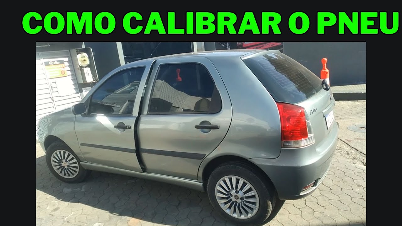 como calibrar pneu no posto??