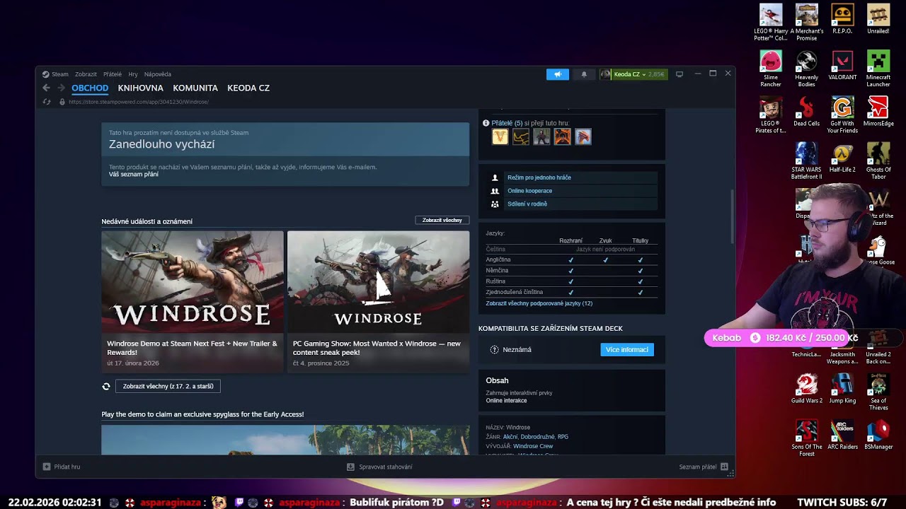 🔴 Je tahle hra lepší než AAAA hra Skull and Bones? 🔴 !dc !ig !clip