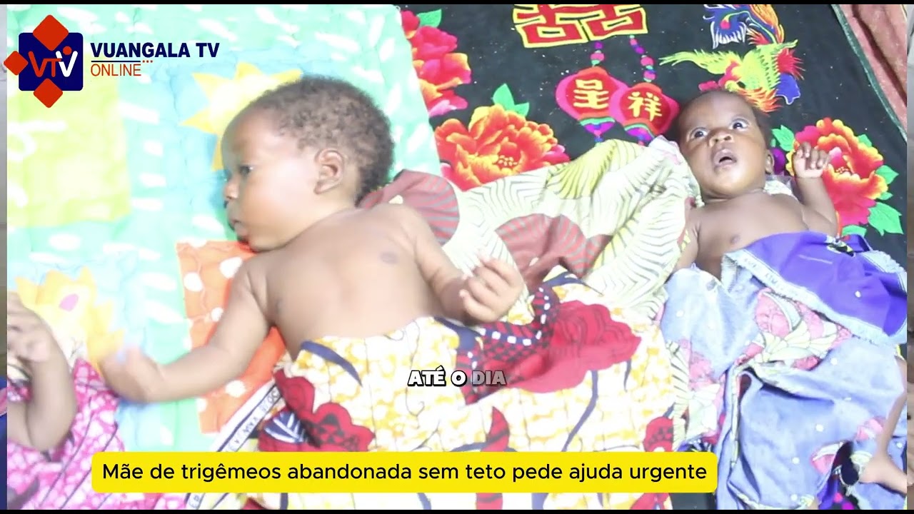 MÃE DE TRIGÊMEOS SEM ALIMENTOS E TETO