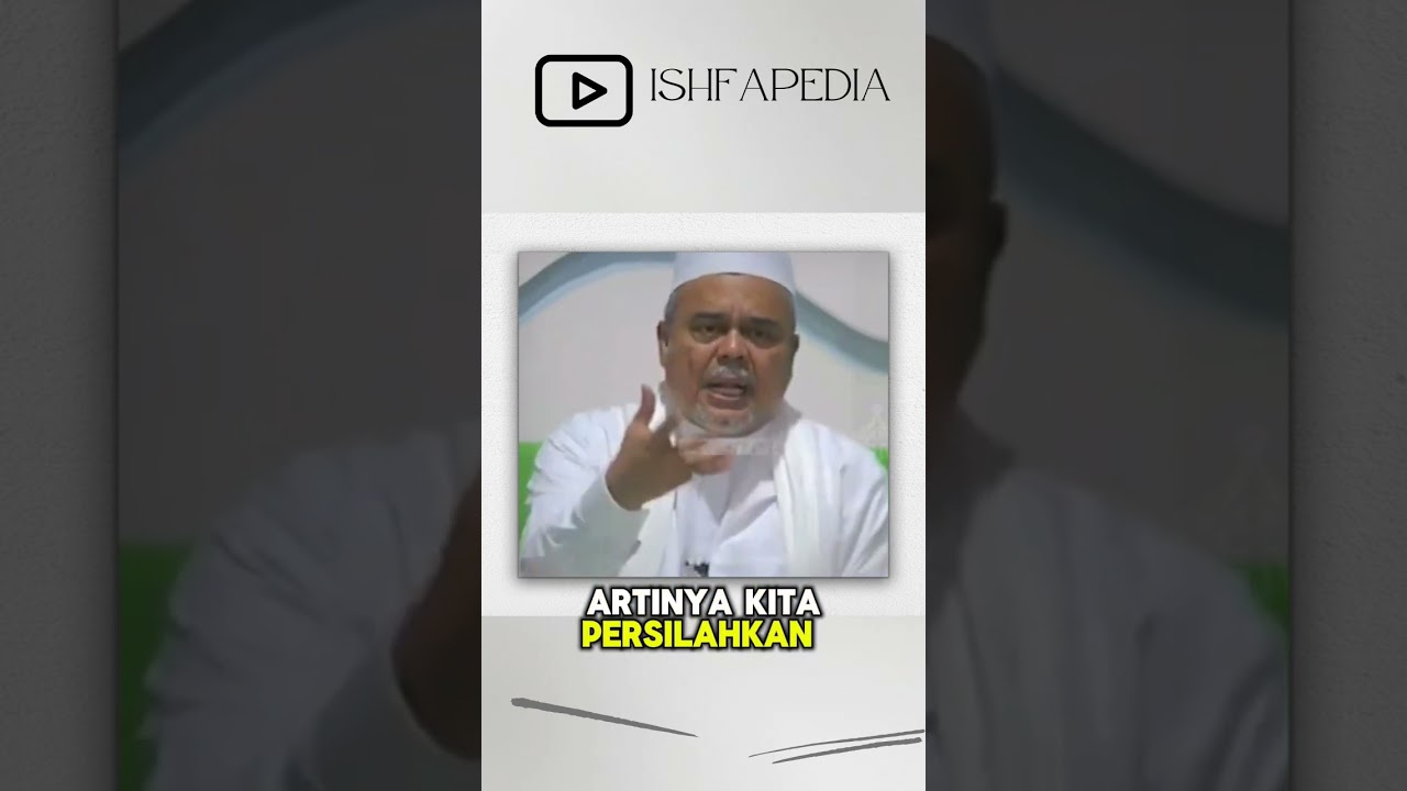 Pesan HRS terkait Misa Paus Fransiskus