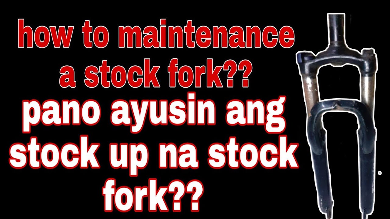 how to fix a stuckup fork??pano ayusin ang stockup na stock fork ng trinx,foxter,rhino,viper,phantom