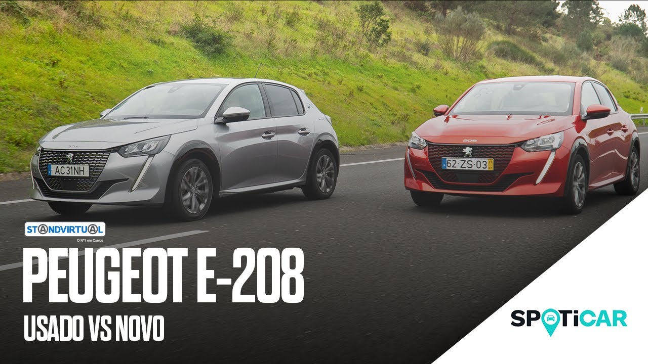 Um elétrico usado perde autonomia? A prova ao volante de dois Peugeot e-208 - Standvirtual