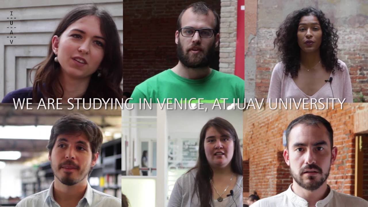 We are studying in Venice, at Iuav University