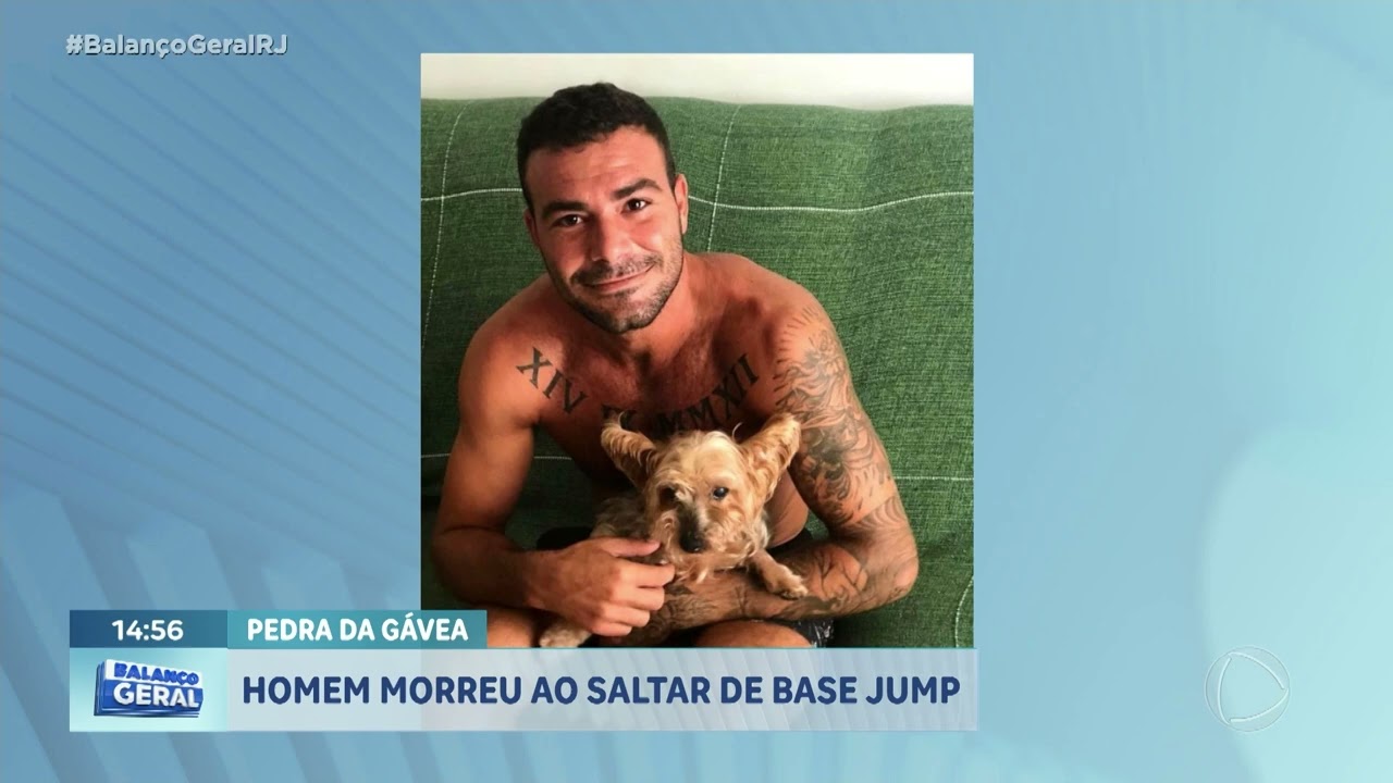 Homem morre após saltar de base jump na Pedra da Gávea | Balanço Geral RJ