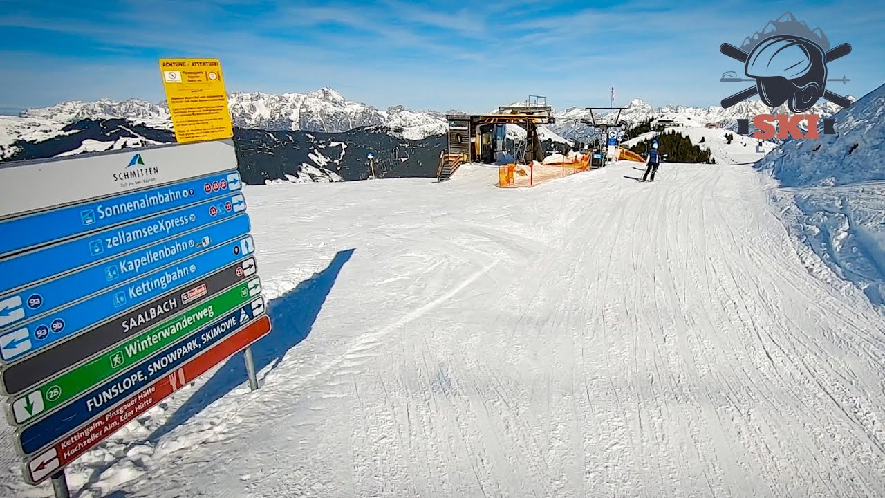 Zell am See - No_9 Blue Run - Skiing Austria 🇦🇹