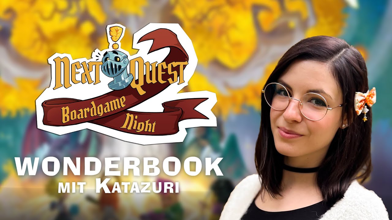 Die Next Quest Boardgame-Night: Wonder Book | mit Katazuri