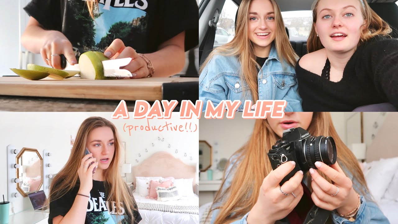 a day in my life !! (productive, healthy & fun)