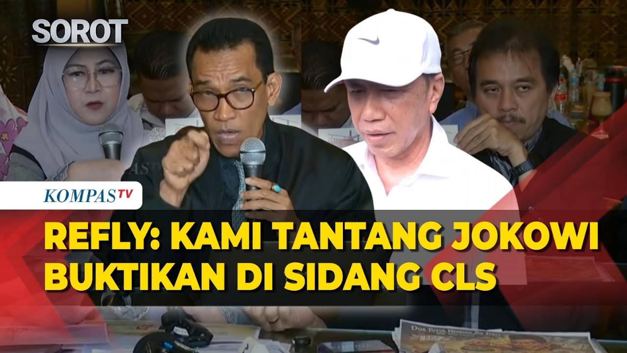 Refly Harun Tantang Jokowi Buktikan Ijazahnya Asli atau Palsu di Sidang Citizen Lawsuit