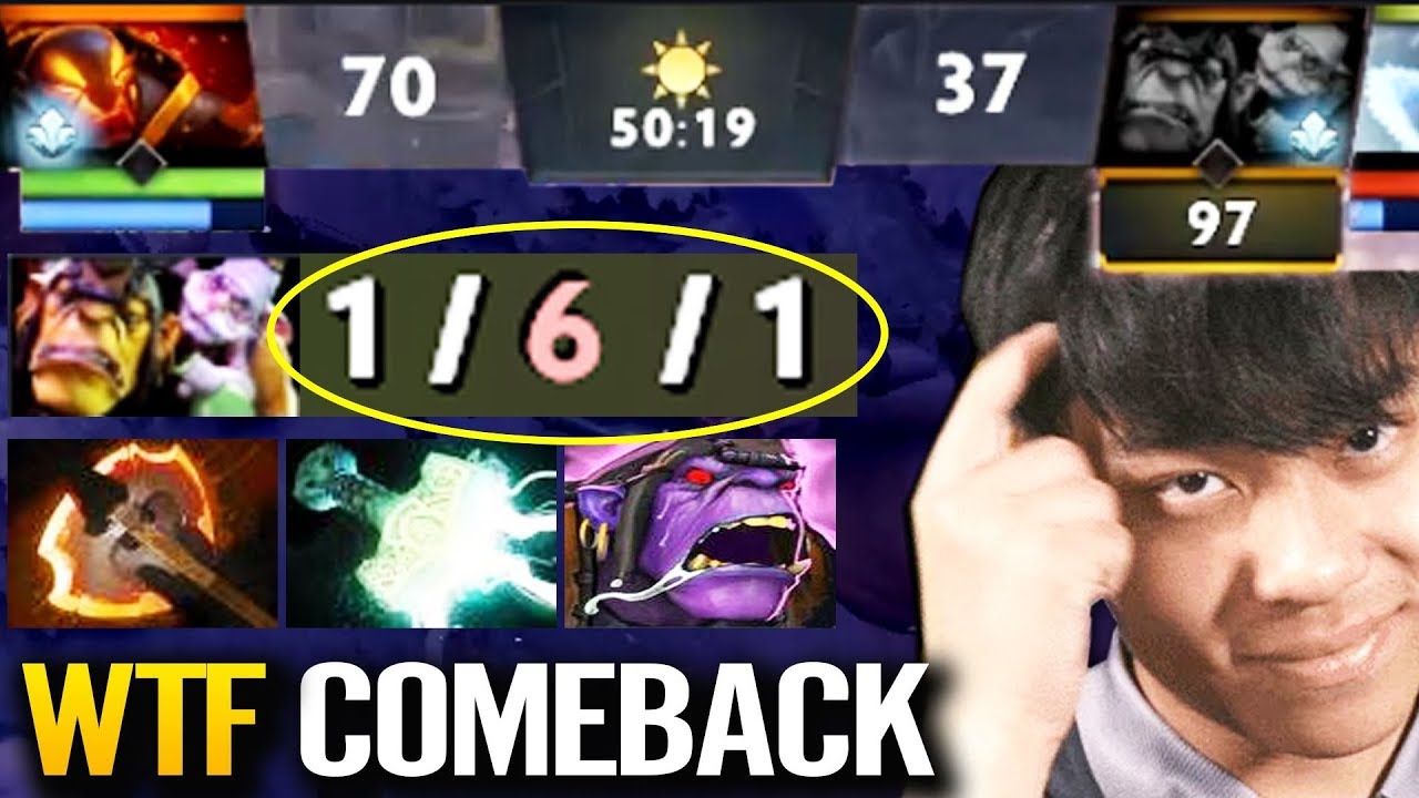ANA Alchemist Hard Carry FEED Then Comeback - TOP 9K MMR Dota 2 Gameplay